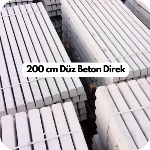 200 cm Concrete Fence Post — AnkaraTel