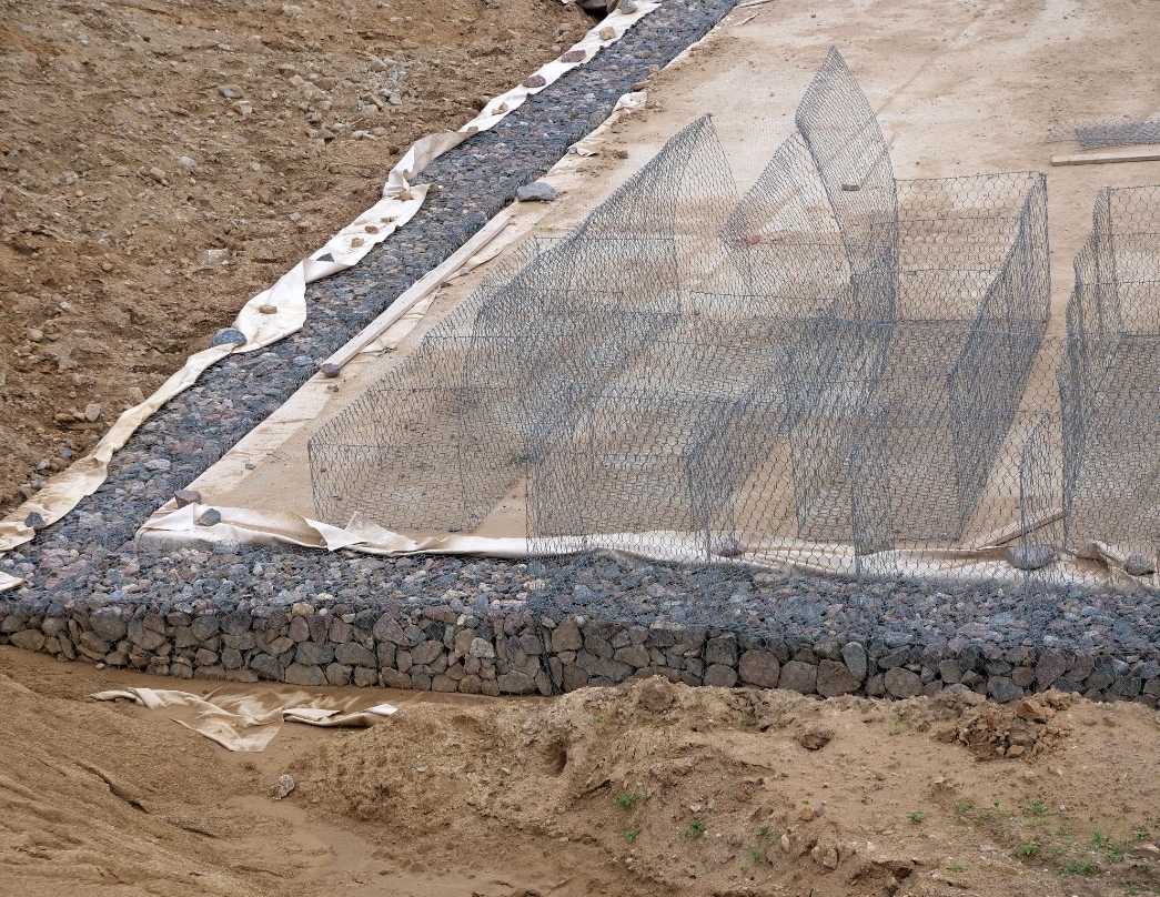 Gabion wall in landscaping — AnkaraTel